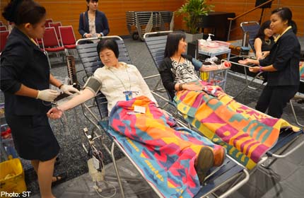 162 units of blood collected at SPH biannual blood donation drive