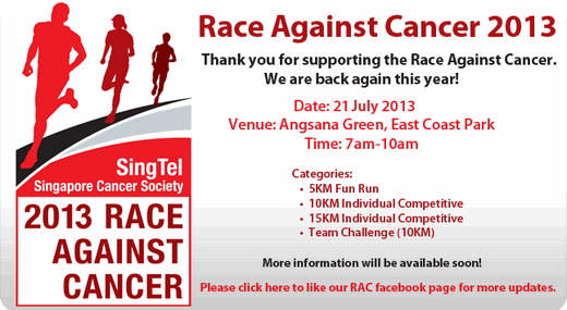 Race Against Cancer 2013