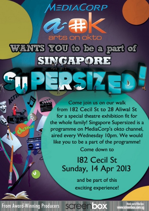 Volunteers for Singapore Supersized!